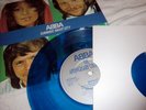 ABBA 45 BLUE BLAUE VINYL SINGLE  ENGLAND 