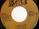rare Modern Soul 45 FRANK JAMES summer time Listen