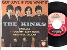 KINKS Got Love If You Want It +3 PYE French EP Garage