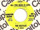 BEATLES 45 ALL YOU NEED IS LOVE VG PROMO