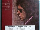 BOB DYLAN BLOOD ON TRACKS WHITE LABEL PROMO+TIME STRIP