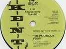 KENT 31st ANNI SPECIAL-THE PARAMOUNT FOUR-*SORRY AIN'T*