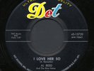 ROCKABILLY, RNR 45 - AL REED & BLUE NOTES - DOT 15720