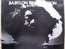 OVERNIGHT PLAYERS - BABYLON DESTRUCTION - RARE ROOTS LP