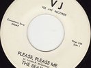 BEATLES 45 RPM ON VEE JAY RECORDS STAMPED MATRIX