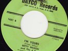 NORTHERN SOUL 45 RPM - BETTY WILSON & 4 BARS on DAYCO