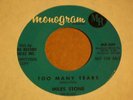 MILES STONE too many tears RARE r&b SOUL nm- HEAR IT