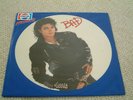 MICHAEL JACKSON bad PEPSI PRESENTS LP PICTURE DISC MINT