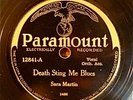 SARA MARTIN w KING OLIVER PARAMOUNT Death Sting Me Bls