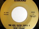 ELSIE STRONG: The Girl Rated Triple-x (rare soul 45)