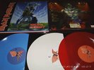 IRON MAIDEN Back to the front 3LP BOX  RARE LIVE color