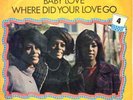 SUPREMES Baby love/Where did our love go - Belgium PS