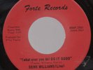 Gene Williams Don't Let Your Love Soul Funk 45 Forte