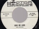 Give Me Love / Feels So Good GREAT Hoctor Funk 45 HEAR