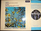 DECCA SXL 6408 WB ED3 FRANCK/BRAHMS PERLMAN/ASHKENAZY