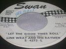 Rare Rock 45 Link Wray & The Raymen on Swan Soul Train