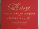 FRANCE CLIDAT Liszt Compl Piano Works Vol 2 VEGA Box4LP