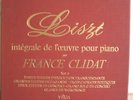 FRANCE CLIDAT Liszt Compl Piano Works Vol 5 VEGA Box4LP