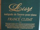 FRANCE CLIDAT Liszt Compl Piano Works Vol 6 VEGA Box4LP