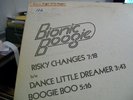 Bionic Boogie Risky Changes RARE US Promo Disco 12