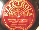 78rpm COMEDIAN HARMONISTS - Irgendwo auf der Welt