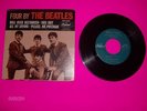 BEATLES FOUR BY THE BEATLES EP WITH CARDBOARD PS NICE