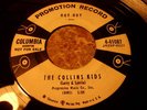 COLLINS KIDS HOY HOY 45 RECORD COLUMBIA PROMO VG+