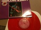 Jimi Hendrix High Live 'N Dirty Nutmeg-1001 Red Vinyl