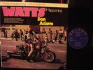 DON ADAMS German Vocal Soul Jazz LP WATTS HAPPENING `69