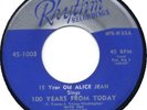 ALICE JEAN & MONDELLOS -RHYTHM 102 DOO WOP NM HEAR IT