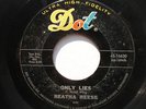 REATHA REESE Only Lies DOT NORTHERN SOUL 45 HEAR