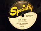 78RPM-LITTLE RICHARD-SPECIALTY579-RIP IT UP-READY TEDDY