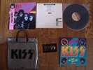 KISS KILLERS JAPAN LP + PROMO BAG STICKER PINUP OBI