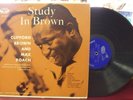CLIFFORD BROWN & MAX ROACH: Study in Brown EMARCY Mono