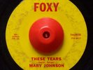 Northern Soul 45 MARY JOHNSON These Tears on Foxy