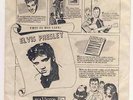 Elvis promo (WLP) Mystery Train & comic book PS 47-6357