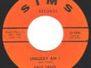 1965 ROCK 45-VILAS CRAIG on SIMS RECORDS  VG++