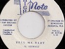 DELANO STEWART / TELL ME BABY / LISTEN
