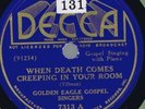 Golden Eagle Gospel Singers WHEN DEATH COMES CREEPING