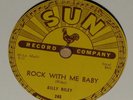 BILLY RILEY - ROCK WITH ME BABY SUN 245 10
