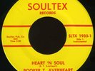 BOOKER T AVERHEART Heart 'n Soul orig TX FUNK 45 hear