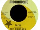 The Hangmen Faces on Monument Promo Garage 45 NM Hear