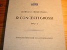 HANDEL 12 Concerti grossi LEHMANN 4-LP-Box Archiv ARC