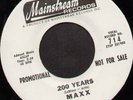 Rare 60's Fuzz Psych 45 - MAXX (Mainstream)