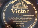  3 Billy Murray/Arthur Fields Comic Song Victor 78s