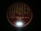 TWO FRENCH 78 rpm  LUMEN / BACH organ MARCEL DUPRE / NM