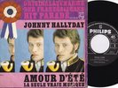Johnny Hallyday - Amour d'été - 45T allemand 1968