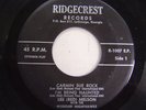 LEE RED MELSON RARE ROCKABILLY EP ON RIDGECREST VG+