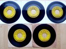 5x Orig. SUN - JOHNNY CASH, CARL PERKINS, J. L. LEWIS