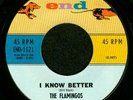 THE FLAMINGOS - I KNOW BETTER Soul Popcorn 45 HEAR